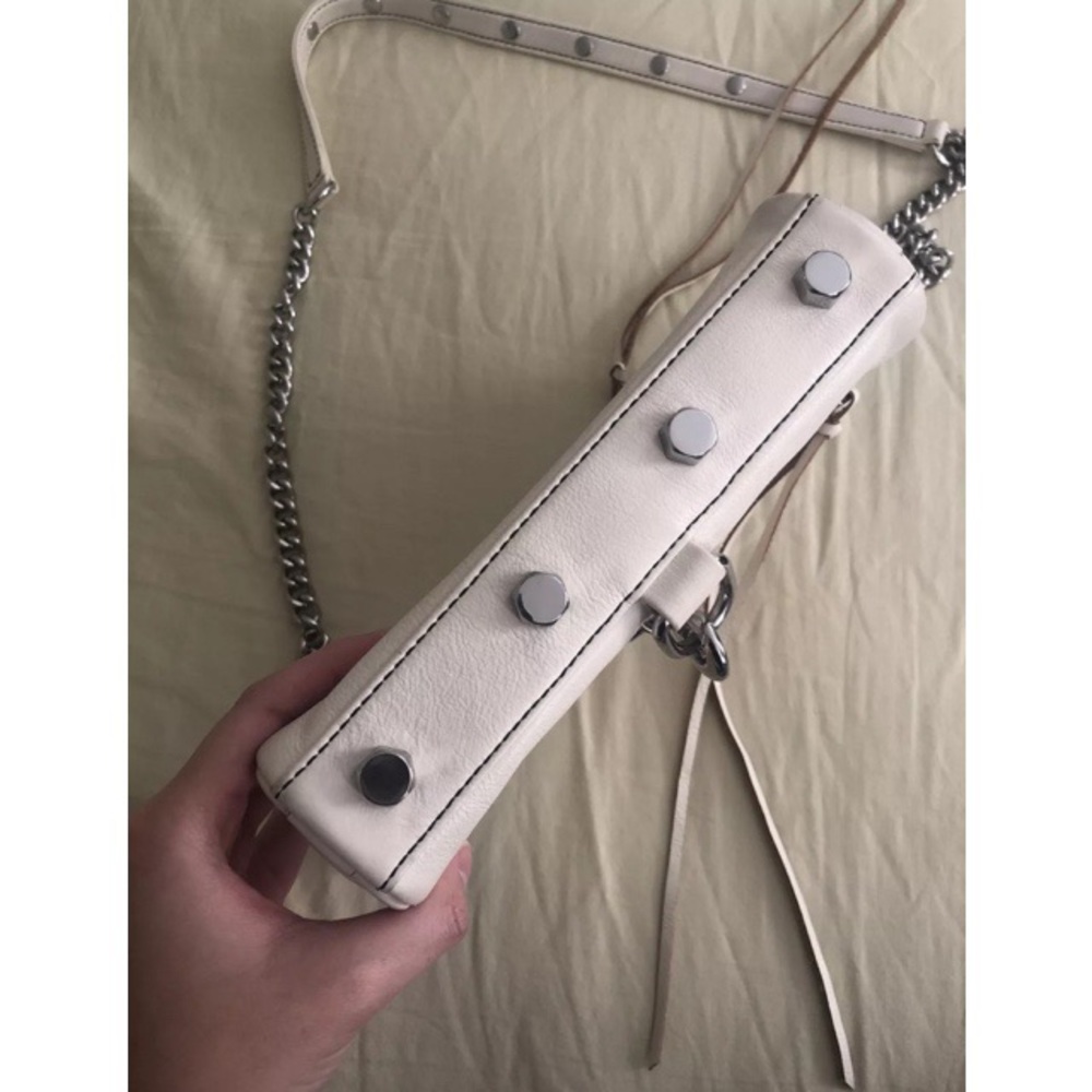 Rebecca Minkoff Mini Mac Antique White Purse - Picture 6 of 13